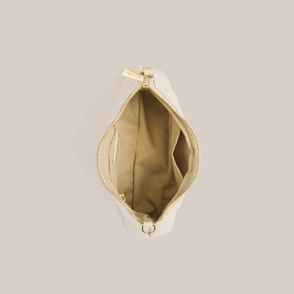 Parallel Culture Shoes and Fashion Online HANDBAGS VESTIRSI ASHLEY LEATHER CROSSBODY BAG - IVORY