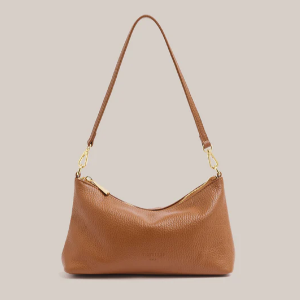 Parallel Culture Shoes and Fashion Online HANDBAGS VESTIRSI ASHLEY TAN LEATHER CROSSBODY BAG