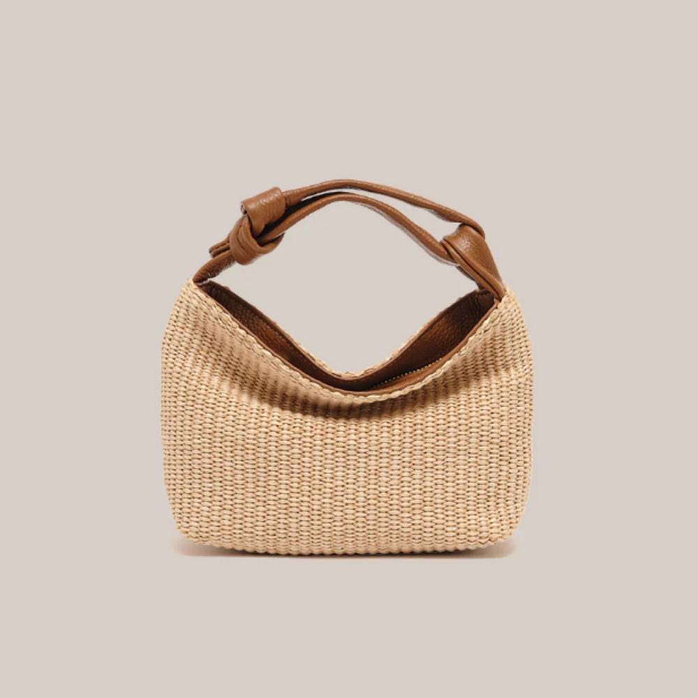 Parallel Culture Shoes and Fashion Online HANDBAGS VESTIRSI JESS RAFFIA POUCH