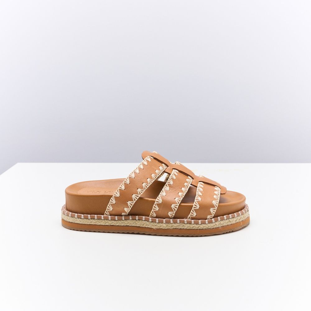 Parallel Culture Shoes and Fashion Online SLIDES WALNUT IVA SLIDE