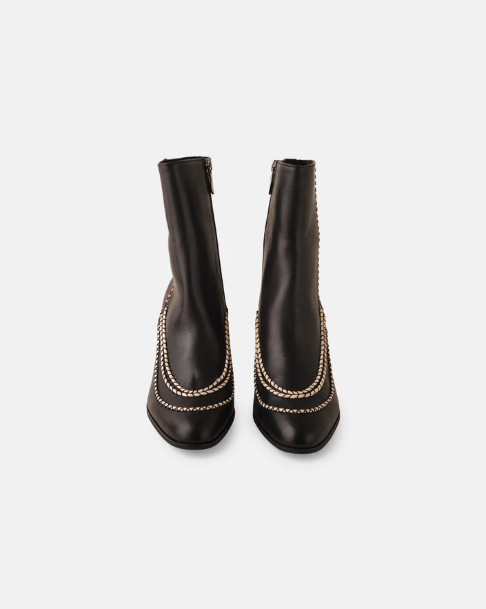 Parallel Culture Shoes and Fashion Online BOOTS WALNUT CAMELLIA LEATHER BOOT