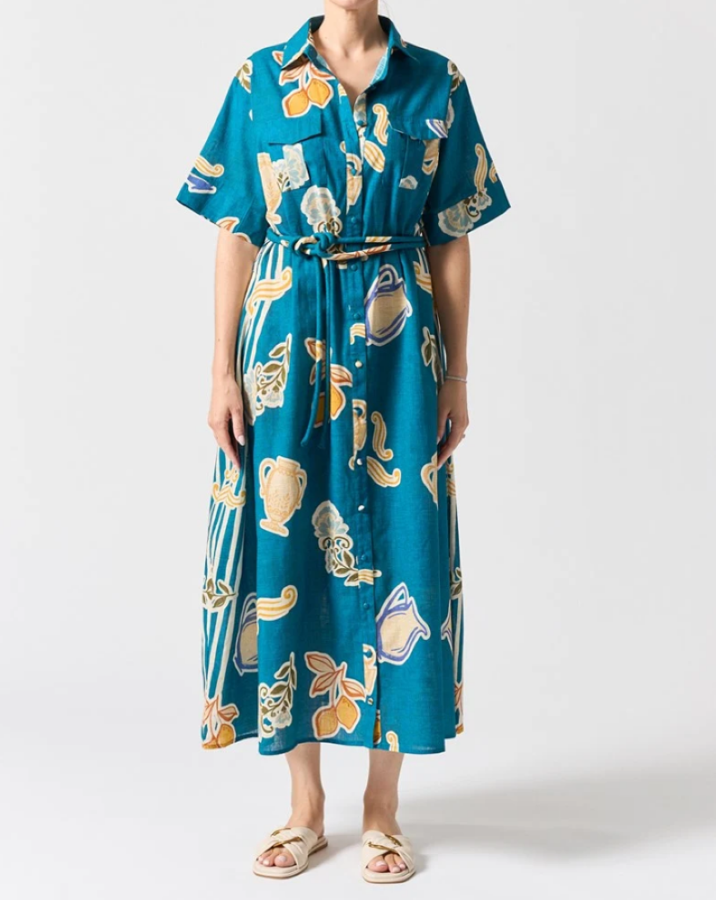 Parallel Culture Shoes and Fashion Online DRESSES WALNUT CANNES DRESS - TANGIER