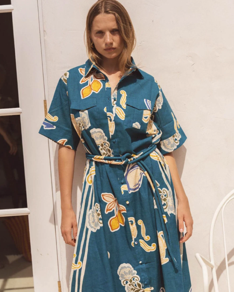 Parallel Culture Shoes and Fashion Online DRESSES WALNUT CANNES DRESS - TANGIER TANGIER