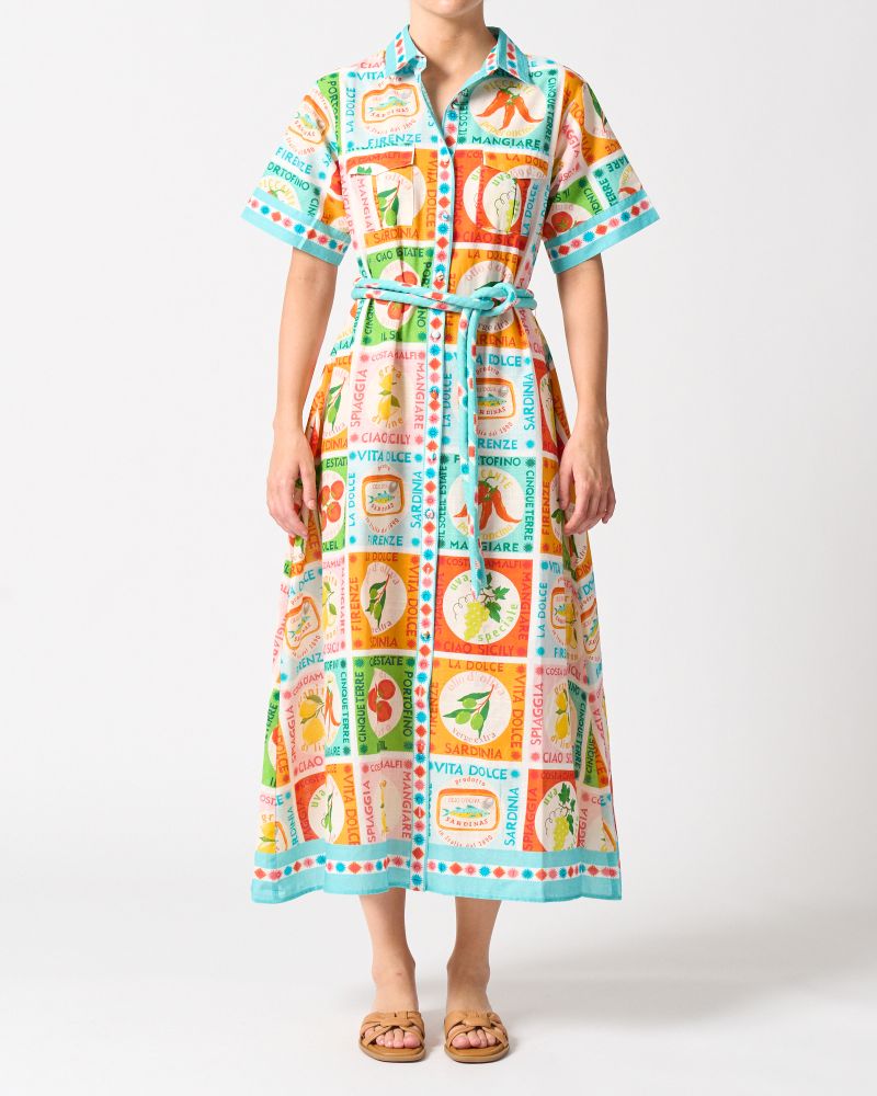 Parallel Culture Shoes and Fashion Online DRESSES WALNUT CANNES DRESS - CIAO SICILY