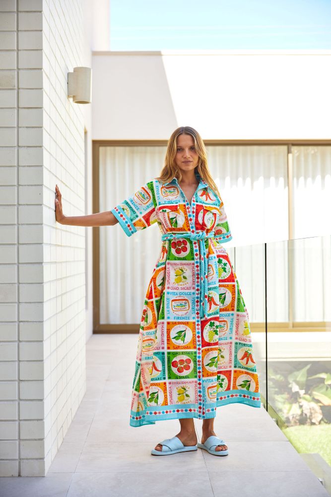 Parallel Culture Shoes and Fashion Online DRESSES WALNUT CANNES DRESS - CIAO SICILY CIAO SICILY