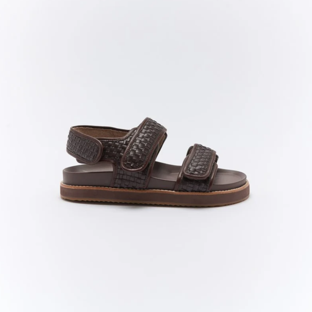 Parallel Culture Shoes and Fashion Online SANDALS WALNUT PAYO WOVEN SANDAL