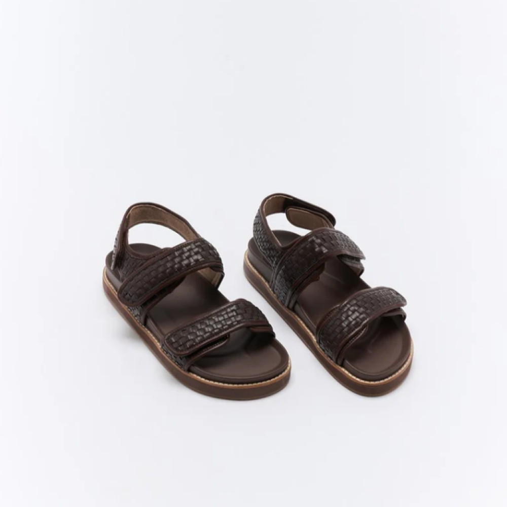 Parallel Culture Shoes and Fashion Online SANDALS WALNUT PAYO WOVEN SANDAL