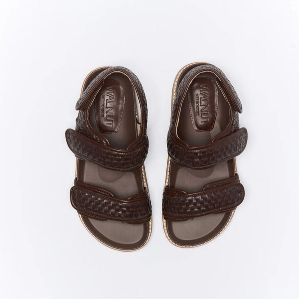 Parallel Culture Shoes and Fashion Online SANDALS WALNUT PAYO WOVEN SANDAL