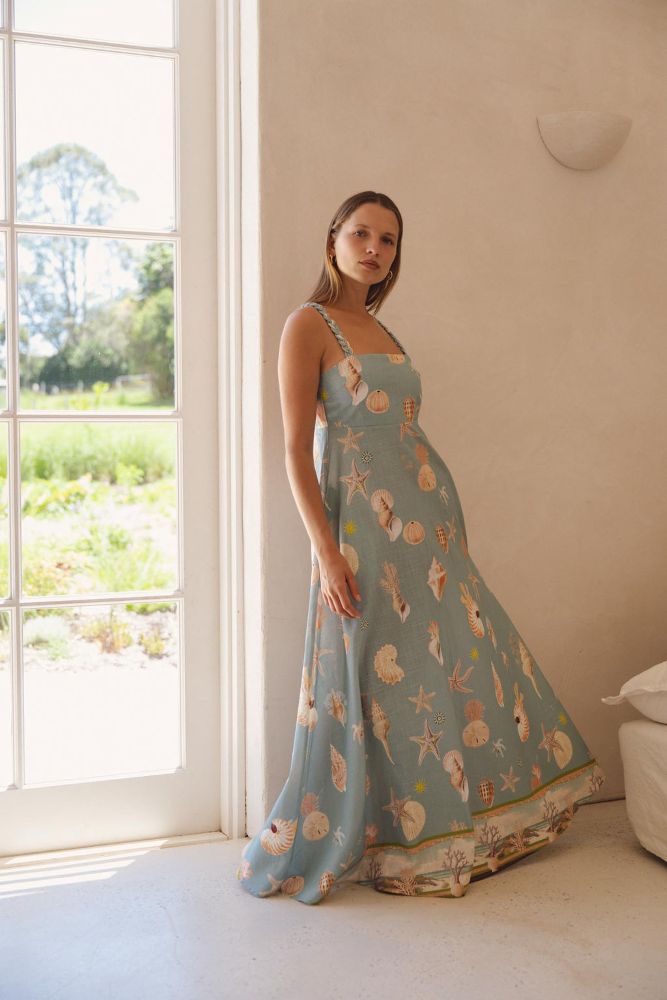 Parallel Culture Shoes and Fashion Online DRESSES WALNUT SARDINIA DRESS - LE MARE LE MARE