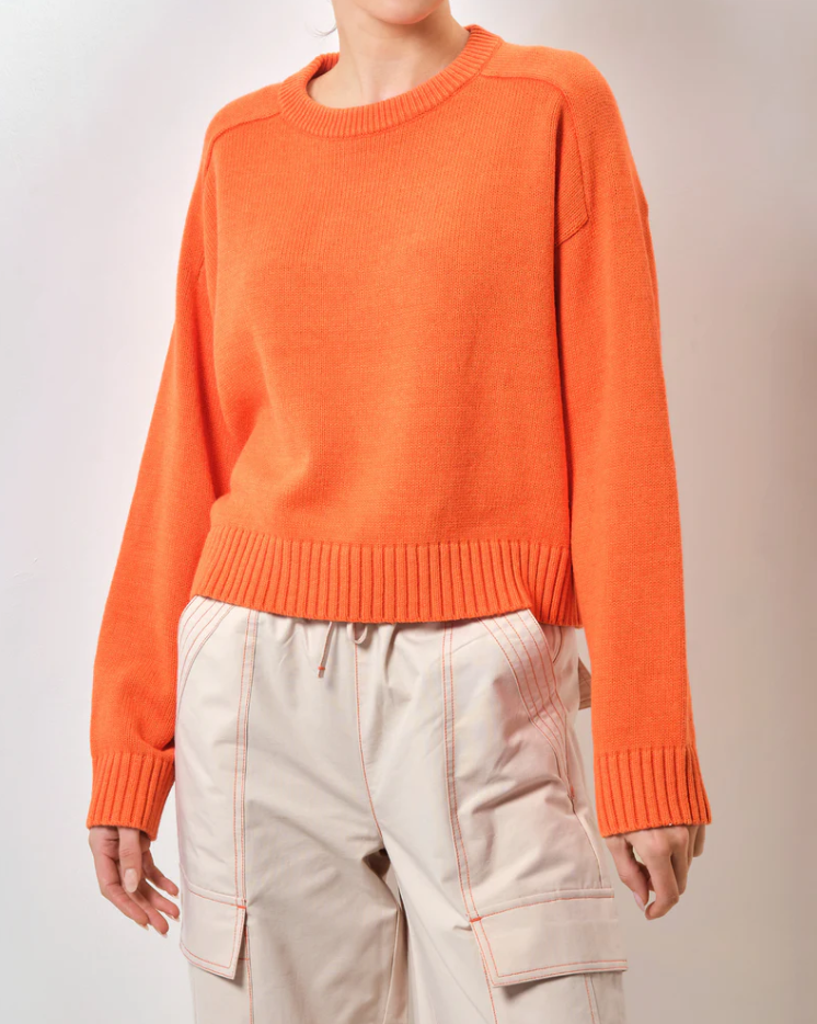 Parallel Culture Shoes and Fashion Online KNIT TOP WALNUT SEVILLE KNIT JUMPER