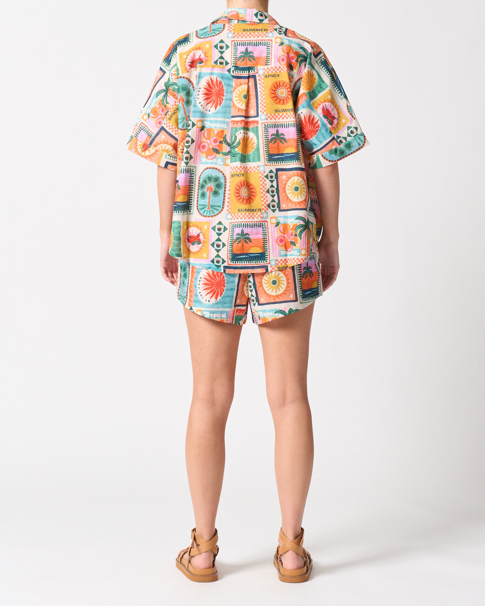 Parallel Culture Shoes and Fashion Online SHIRTS WALNUT TROPEZ SHIRT - SPICY SIMMER SPICY SUMMER