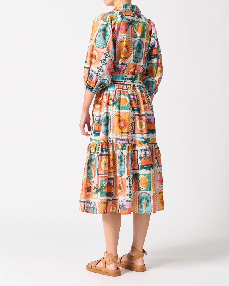 Parallel Culture Shoes and Fashion Online DRESSES WALNUT TUSCANY DRESS - SPICY SUMMER