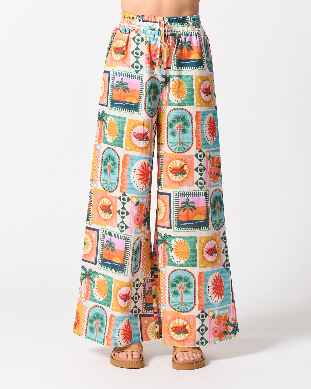 Parallel Culture Shoes and Fashion Online PANTS WALNUT VERMONT PANT - SPICY SUMMER