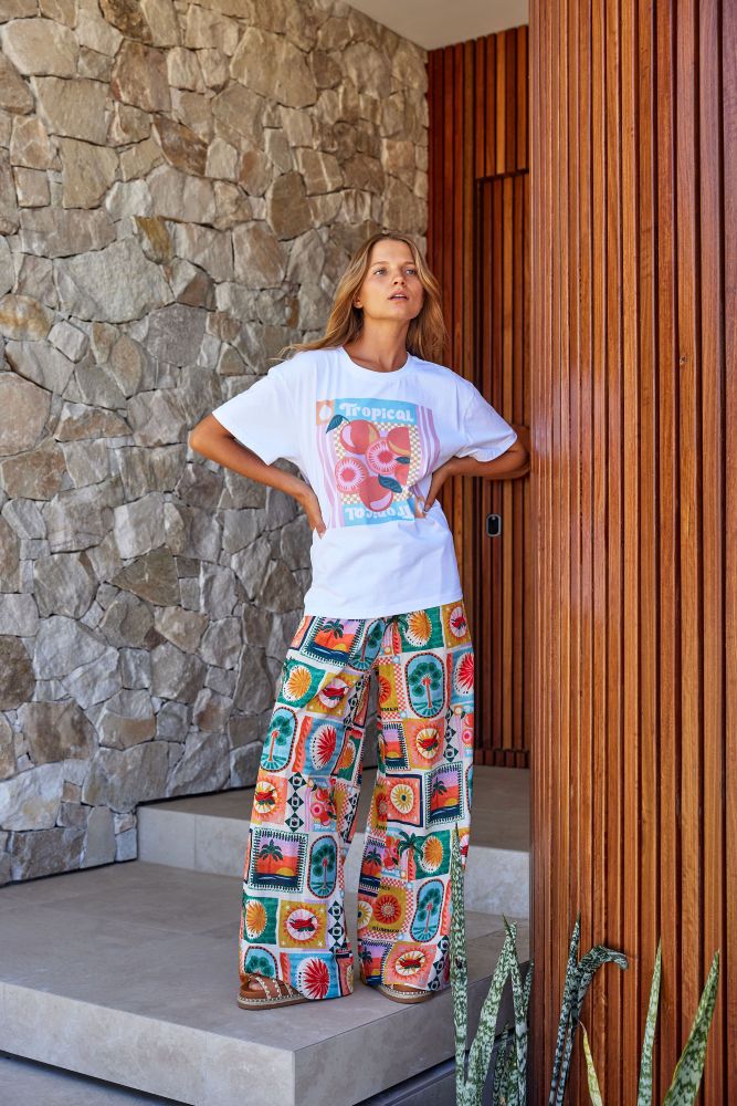 Parallel Culture Shoes and Fashion Online PANTS WALNUT VERMONT PANT - SPICY SUMMER SPICY SUMMER