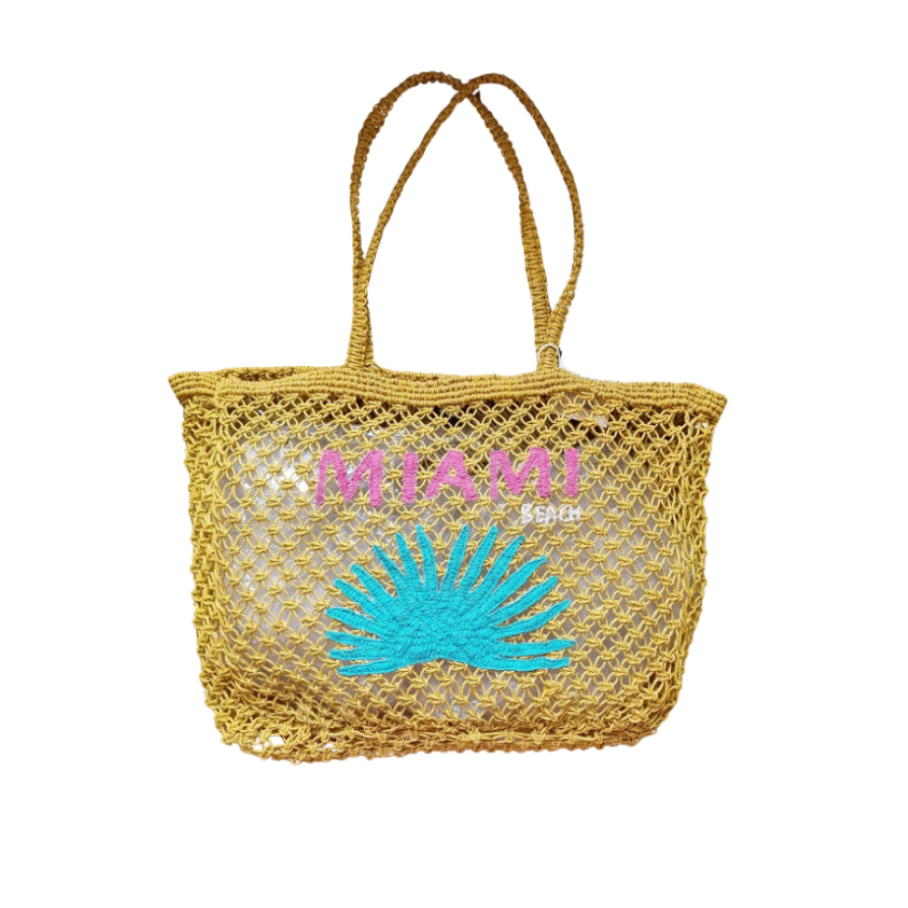 Parallel Culture Shoes and Fashion Online HANDBAGS ZODA MIAMI JUTE BAG