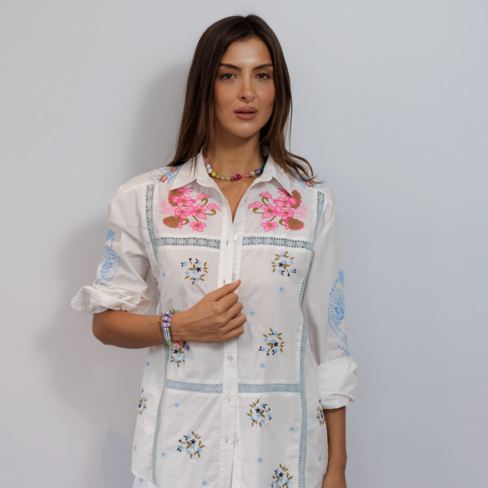 ZOE EMBROIDERED SHIRT