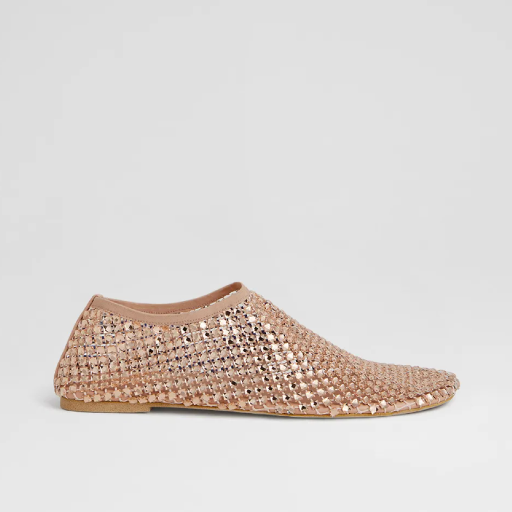 Parallel Culture Shoes and Fashion Online FLATS MOLLINI REFFIE MESH FLAT NUDE