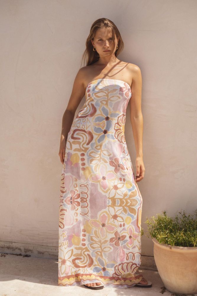 Parallel Culture Shoes and Fashion Online DRESSES WALNUT PACIFIC DRESS - ON VACAY ON VACAY