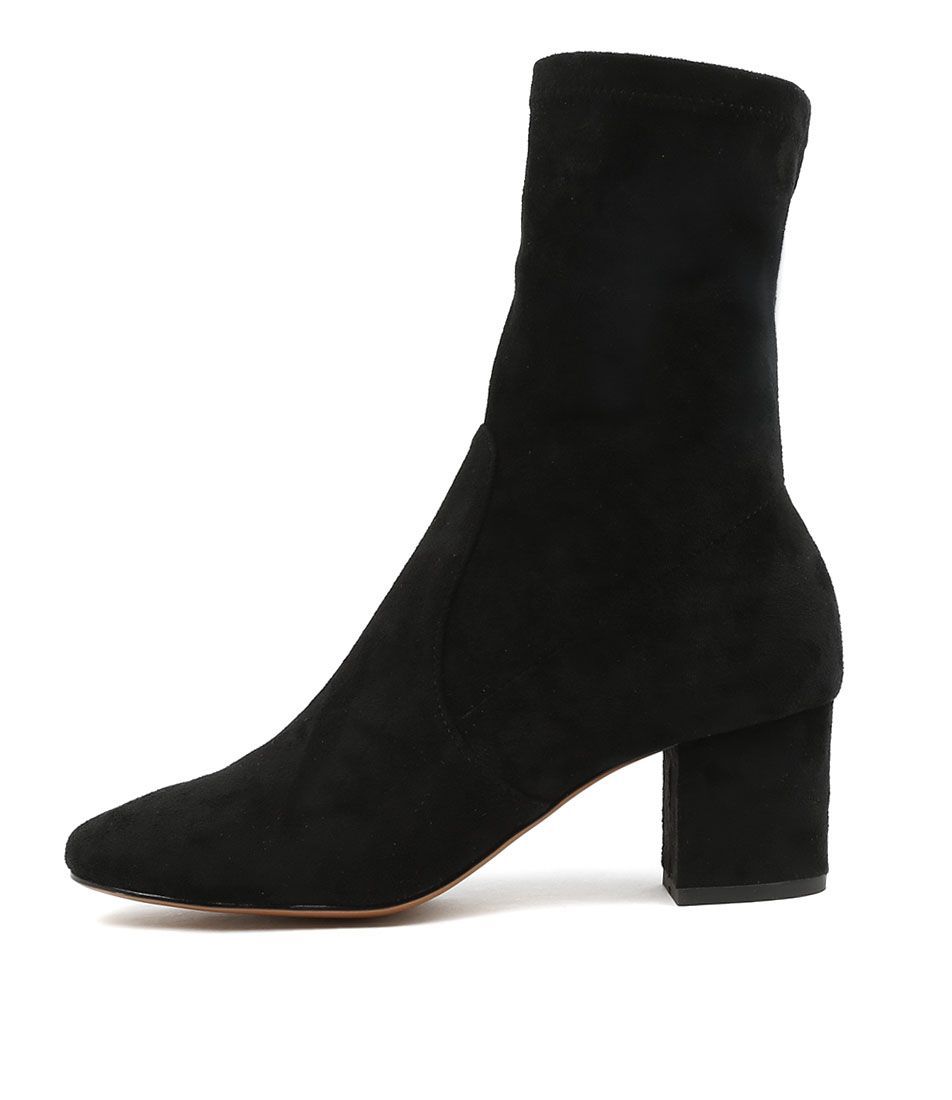 Parallel Culture Shoes and Fashion Online BOOTS MOLLINI CAREFUL BOOT BLACK MICROSUEDE
