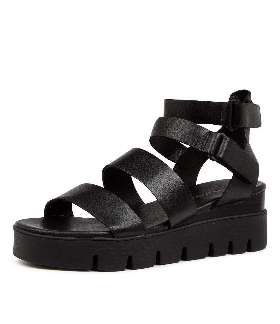 Parallel Culture Shoes and Fashion Online SANDALS DJANGO & JULIETTE RHEAN SANDAL BLACK