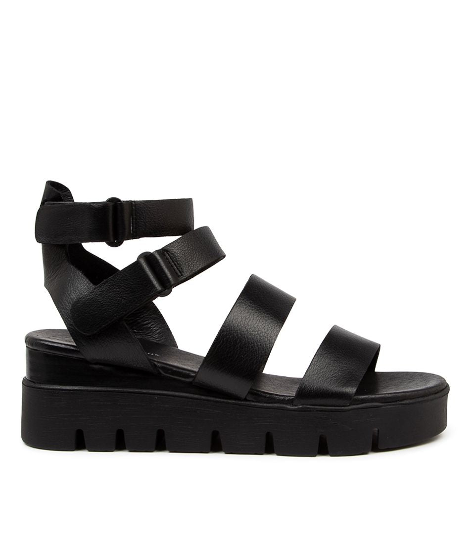 Parallel Culture Shoes and Fashion Online SANDALS DJANGO & JULIETTE RHEAN SANDAL BLACK