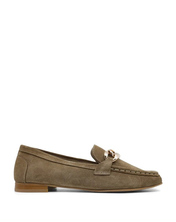 Parallel Culture Shoes and Fashion Online SHOES BUENO MARDI CHAIN MOCCASIN SIGARO SUEDE