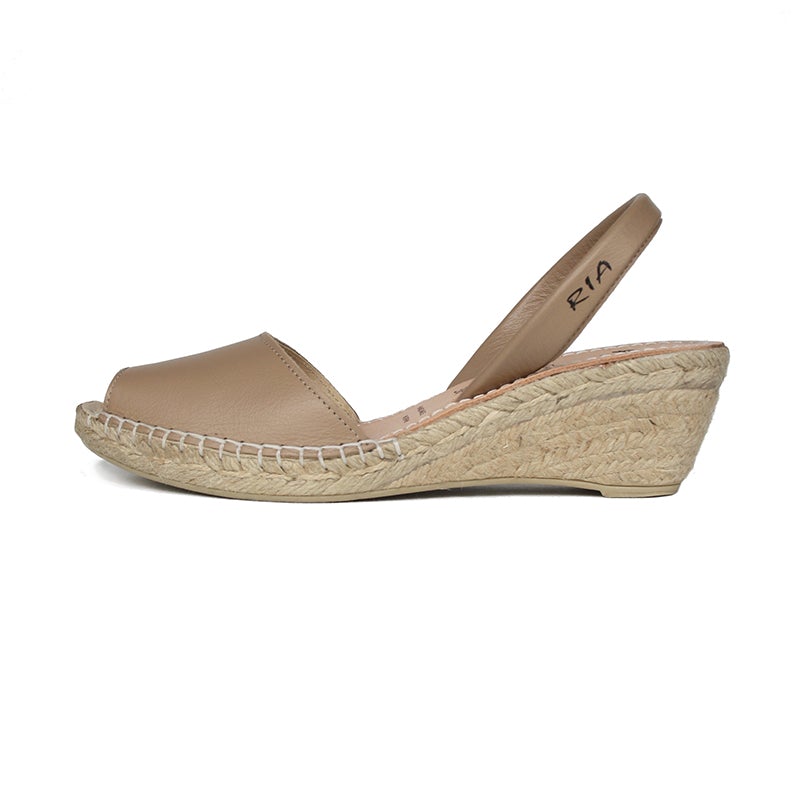 Parallel Culture Shoes and Fashion Online SHOES RIA MENORCA BOSC ESP WEDGE TAUPE
