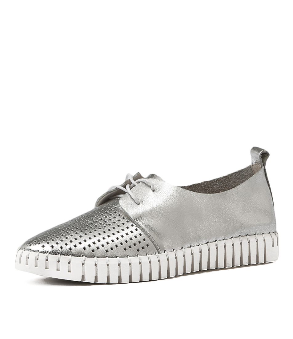 Parallel Culture Shoes and Fashion Online SNEAKERS DJANGO &amp; JULIETTE HUSTON SILVER