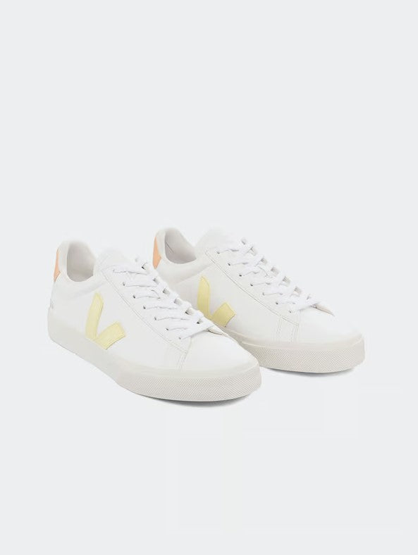 Parallel Culture Shoes and Fashion Online SNEAKERS VEJA CAMPO - EXTRA-WHITE SUN PEACH