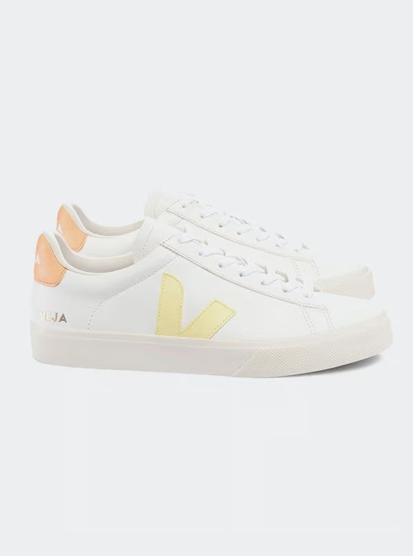 Parallel Culture Shoes and Fashion Online SNEAKERS VEJA CAMPO - EXTRA-WHITE SUN PEACH
